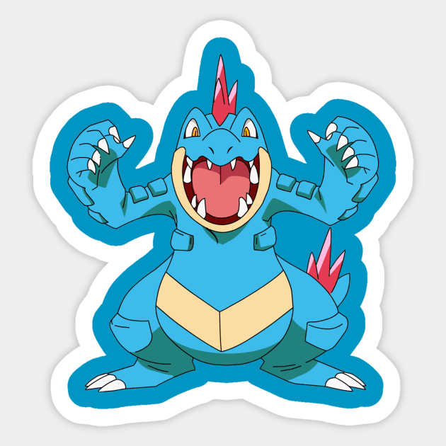 Basic Crocodile #01 Sticker by Snappz_